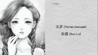 太多 Tai duo | Terlalu banyak – 孙露 Sun Lu (Lirik terjemahan IND)