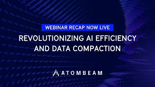 Revolutionizing AI Efficiency and Data Compression | Webinar April 2024