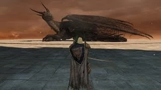 Dark Souls 2: Ancient Dragon boss fight (Древний Дракон)