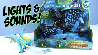 How to Train Your Dragon 3 The Hidden World Deluxe Toothless and Stormfly Toys