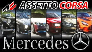 33 Car Mods Mercedes (1928-2023) Assetto Corsa - FREE Download