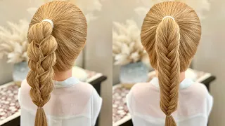 Two Unique Braid Hairstyles for girls | Amazing Hairstyle | Hairstyle for Long Hair | New Hairstyle