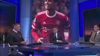 Neville & Carragher disagree on Ronaldo and Messi. Has gat Ronaldo hating on Jamie!! 😂😂😂