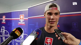 Slafkovský: Čo sa stalo na drafte je pekné. Teraz musím dokázať, že to tak malo byť