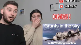 British Couple Reacts to Grunts in the Sky | The A10 Warthog leaked footage | A short documentary