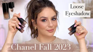 CHANEL FALL 2023: LOOSE EYESHADOW INTENSE - 5 Colors || Application & Review || Tania B Wells