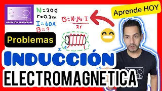 ✅INDUCCIÓN ELECTROMAGNÉTICA | CÓMO RESOLVER PROBLEMAS | FÍSICA PREPARATORIA