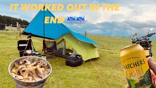 Motorcycle Camping with the Trangia Cooker from South to East Coast