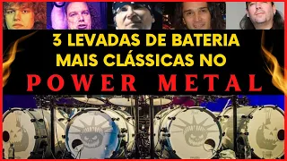 3 LEVADAS DE BATERIA MAIS CLÁSSICAS DO POWER METAL - VIDEO AULA, por MAURICIO WEIMAR