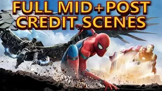 Spider-Man Homecoming Full Mid And Post Credits Scenes Explained Breakdown And Setup