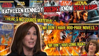 Kathleen Kennedy "There’s no source material or comic books for Star Wars"