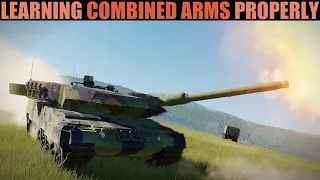 US Tank Commander Teaches How To Use Combined Arms Correctly | Vid 2 Of 2 | DCS WORLD