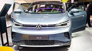 2022 VW ID.4 Pro Performance in Stonewashed Blue Metallic Black