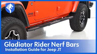 BEST VALUE Nerf Bars for Jeep Gladiator JT | Tyger Rider Running Boards | INSTALL GUIDE | TYGER AUTO