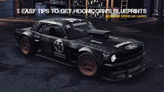 How to get blueprints of hoonicorn / five easy tips to get blueprints in need for speed no limits
