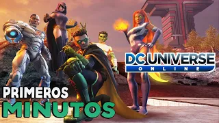 DC Universe Online: Primeros minutos de juego (Gameplay Español) PC