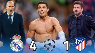 Real Madrid 4-1 atletico madrid Finale UCL 2014 Cristiano💥Extended Highlights &Goals HD