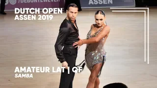 Salvatore Sinardi - Viktoria Kharchenko | 2019 Dutch Open | Assen | Amateur LAT - QF S
