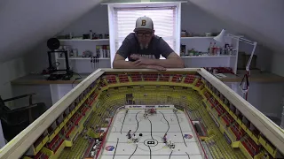 Table top hockey in legendary NHL arenas