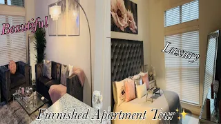 VLOGSTYLE FURNISHED APARTMENT TOUR!!(MUST WATCH)