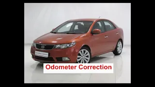 Как скрутить пробег Kia Cerato 2011 года.