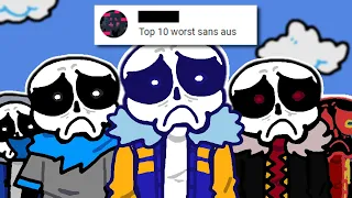 TOP 10 WORST SANS AUS