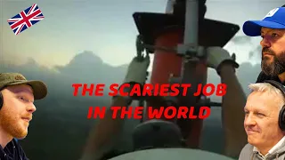 The Scariest job in the World REACTION!! | OFFICE BLOKES REACT!!