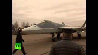 Пятый образец истребителя Т 50 прибыл в Жуковский