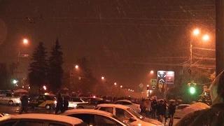 Челябинск: снегопад 9 мая 2015 и затянувшееся начало салюта
