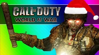 Christmas Zombies! (Call of Duty WaW Zombies Custom Maps, Mods, & Funny Moments)