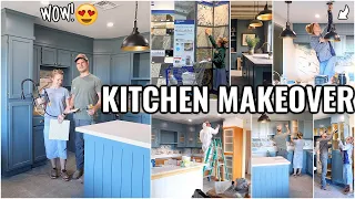 KITCHEN MAKEOVER!!😍 EXTREME KITCHEN REMODEL | HOUSE TO HOME Honeymoon House Episode 3