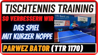 Tischtennis 🏓 mit Noppe anziehen & agressiv nachgehen 🤙🤙