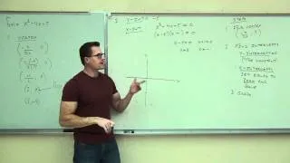 Intermediate Algebra Lecture 11.6: Graphing of Quadratics. Vertex, X - Intercept, Y - Intercept