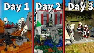 I Built 3 LEGO Clone Bases in 3 Days…