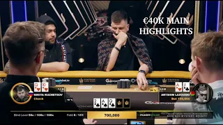 Triton Poker Series Montenegro 2024 Event 5 40K NLH 7 Handed MYSTERY BOUNTY Day 2 | Part 7