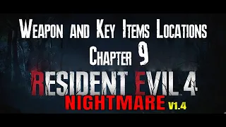 Resident Evil 4 Remake Nightmare Mod V1.4.1 Collectibles Guide Chapter 9