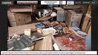 Baixa do Guaíba revela destruição na região do Mercado Público de Porto Alegre | Gaúcha+