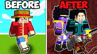 Can You Beat Anime Minecraft With EVERY Anime Mod