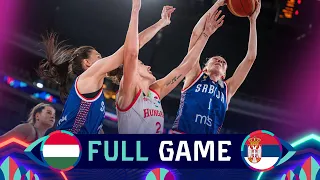 Hungary v Serbia | Full Basketball Game | FIBA Women's EuroBasket 2023