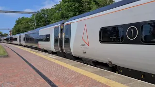 Avanti West Coast 390127 on route 9M53 Blackpool to Euston at Poulton 28th June 2021