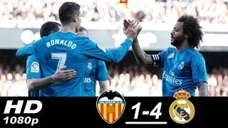 Valencia vs Real Madrid 1-4 Goals & Highlights HD 27-01-2018