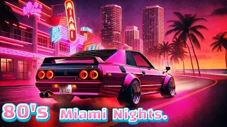 Neon Dreams | Lofi Synthwave Journey through 80's Miami