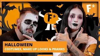 Halloween Episode 1: Κοστούμια, make up και φάρσες με τη Dat Lilly και τον Noz! | the F* academy