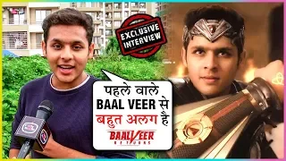 Dev Joshi Aka Balveer From Baalveer Returns Fun Exclusive Interview | On Location!!