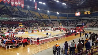 Olympiacos vs Žalgiris, Euroleague, 2018 04 06 (final moments)