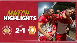 Stevenage 2-1 MK Dons | FA Cup First Round replay highlights