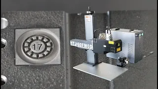 mopa 3d fiber laser marking machine for aluminum deep engraving