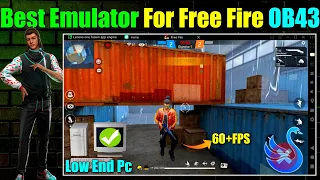 Best Emulator For Free Fire OB43 Low End PC - 1GB Ram No Graphics Card