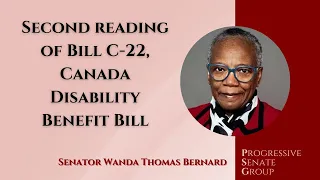Senator Bernard speaks at second reading of Bill C-22 _ March 7, 2023 (English feed)