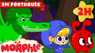 Orphle assusta Morphle! | 2 HORAS DE MORPHLE HALLOWEEN! | Morphle em Português | Desenhos Animados